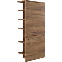 Saphir Midischrank "Quickset Badschrank 50 cm breit, 2 Türen, seitliche Ablagen" von Saphir