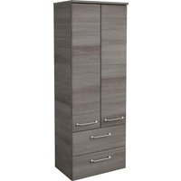 Saphir Midischrank "Quickset Badschrank 50 cm breit, 2 Türen, 2 Schubladen, 2 Einlegeböden" von Saphir