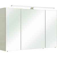 Saphir Spiegelschrank "Quickset Badezimmer-Spiegelschrank inkl LED-Aufsatzleuchte" von Saphir