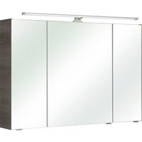 Saphir Spiegelschrank "Quickset Badschrank, 3 Spiegeltüren, 6 Einlegeböden, 105 cm breit" von Saphir