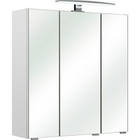 Saphir Spiegelschrank "Quickset 953 Badschrank, 3 Spiegeltüren, 6 Einlegeböden, 65 cm breit" von Saphir