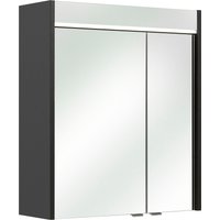 Saphir Spiegelschrank "Quickset 327 Badschrank, 2 Spiegeltüren, 2 Einlegeböden, 60 cm breit" von Saphir