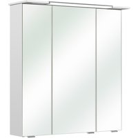 Saphir Spiegelschrank "Quickset 376 Badschrank, 3 Spiegeltüren, 6 Einlegeböden, 67 cm breit" von Saphir