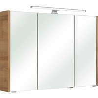 Saphir Spiegelschrank "Quickset 362 Badschrank, 3 Spiegeltüren, 6 Einlegeböden, 100 cm breit" von Saphir