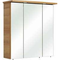 Saphir Spiegelschrank "Quickset 919 Badschrank, 3 Spiegeltüren, 6 Einlegeböden, 65 cm breit" von Saphir