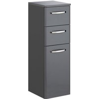 Saphir Unterschrank "Quickset 327 Badschrank, 1 Tür, 2 Schubladen, 30 cm breit" von Saphir