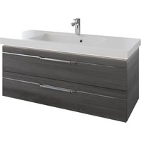 Saphir Waschtisch "Serie Balto Mineralmarmor-Waschtisch mit Unterschrank, 123 cm breit", Waschplatz mit 2 Schubladen, Badschrank in verschiedenen Ausführungen von Saphir