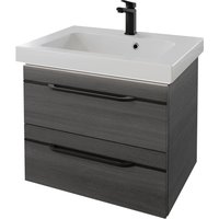 Saphir Waschtisch "Serie Balto Mineralmarmor-Waschtisch mit Unterschrank, 64,4 cm breit" von Saphir