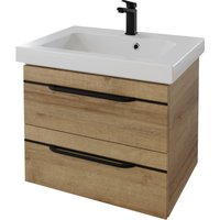 Saphir Waschtisch "Serie Balto Mineralmarmor-Waschtisch mit Unterschrank, 64,4 cm breit" von Saphir