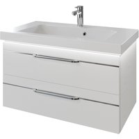 Saphir Waschtisch "Serie Balto Mineralmarmor-Waschtisch mit Unterschrank, 92 cm breit" von Saphir