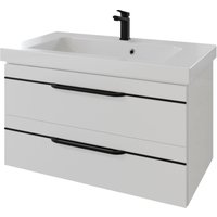 Saphir Waschtisch "Serie Balto Mineralmarmor-Waschtisch mit Unterschrank, 92 cm breit" 2 Stk. tlg. Waschplatz mit 2 Schubladen, Badschrank in verschiedenen Ausführungen Saphir Waschtisch "Serie Balto Mineralmarmor-Waschtisch mit Unterschrank, 92 cm breit" 2 Stk. tlg. Waschplatz mit 2 Schubladen, Badschrank in verschiedenen Ausführungen von Saphir