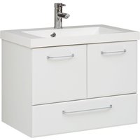 Saphir Waschtisch "Quickset Mineralmarmor-Waschtisch mit Unterschrank, 74 cm breit" von Saphir