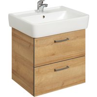 Saphir Waschtisch "Quickset 919 Keramikwaschtisch mit Unterschrank, 60 cm breit" von Saphir