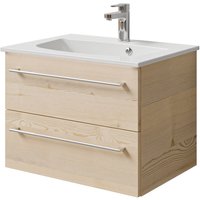 Saphir Waschtisch "Serie 6025 Mineralmarmor-Waschtisch mit Unterschrank, 67 cm breit" von Saphir