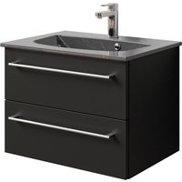 Saphir Waschtisch "Serie 6025 Mineralmarmor-Waschtisch mit Unterschrank, 67 cm breit" von Saphir