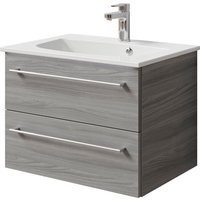 Saphir Waschtisch "Serie 6025 Mineralmarmor-Waschtisch mit Unterschrank, 67 cm breit" von Saphir