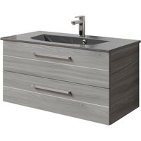 Saphir Waschtisch "Serie 6025 Mineralmarmor-Waschtisch mit Unterschrank, 97 cm breit" von Saphir