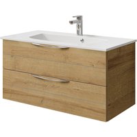 Saphir Waschtisch "Serie 6025 Mineralmarmor-Waschtisch mit Unterschrank, 97 cm breit" von Saphir