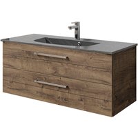 Saphir Waschtisch "Serie 6025 Mineralmarmor-Waschtisch mit Unterschrank, 117 cm breit" von Saphir