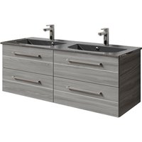 Saphir Waschtisch "Serie 6025 Mineralmarmor-Waschtisch mit Unterschrank, 132 cm breit" von Saphir