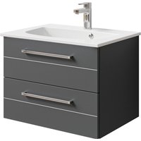 Saphir Waschtisch "Serie 6025 Mineralmarmor-Waschtisch mit Unterschrank, 67 cm breit" von Saphir