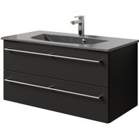 Saphir Waschtisch "Serie 6025 Mineralmarmor-Waschtisch mit Unterschrank, 97 cm breit" von Saphir