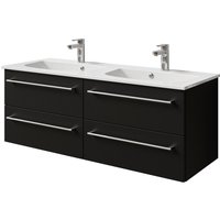 Saphir Waschtisch "Serie 6025 Mineralmarmor-Waschtisch mit Unterschrank, 132 cm breit", Doppel-Waschplatz mit 4 Schubladen, hängend, verschiedene Ausführungen Saphir Waschtisch "Serie 6025 Mineralmarmor-Waschtisch mit Unterschrank, 132 cm breit", Doppel-Waschplatz mit 4 Schubladen, hängend, verschiedene Ausführungen von Saphir