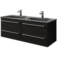 Saphir Waschtisch "Serie 6025 Mineralmarmor-Waschtisch mit Unterschrank, 132 cm breit" von Saphir