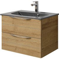 Saphir Waschtisch "Serie 6025 Mineralmarmor-Waschtisch mit Unterschrank, 67 cm breit" von Saphir