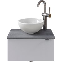 Saphir Waschtisch "Serie 6915 Waschschale mit Unterschrank für Gästebad, Gäste WC" von Saphir