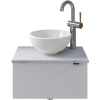 Saphir Waschtisch "Serie 6915 Waschschale mit Unterschrank für Gästebad, Gäste WC" von Saphir