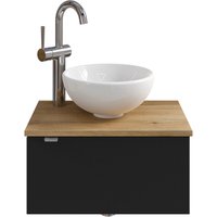 Saphir Waschtisch "Serie 6915 Waschschale mit Unterschrank für Gästebad, Gäste WC", 51 cm breit, 1 Tür, Waschtischplatte, kleine Bäder, ohne Armatur Saphir Waschtisch "Serie 6915 Waschschale mit Unterschrank für Gästebad, Gäste WC", 51 cm breit, 1 Tür, Waschtischplatte, kleine Bäder, ohne Armatur von Saphir