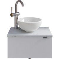 Saphir Waschtisch "Serie 6915 Waschschale mit Unterschrank für Gästebad, Gäste WC" von Saphir