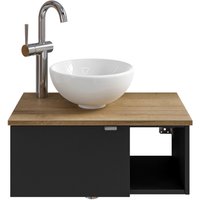 Saphir Waschtisch "Serie 6915 Waschschale mit Unterschrank für Gästebad, Gäste WC" von Saphir