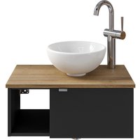 Saphir Waschtisch "Serie 6915 Waschschale mit Unterschrank für Gästebad, Gäste WC" von Saphir