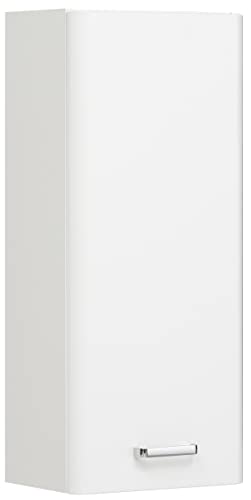 Pelipal Badezimmer Hängeschrank Quickset 359 in Weiß Hochglanz, 30 cm breit | Bad Wandschrank mit 1 Tür und 2 Einlegeböden von Pelipal