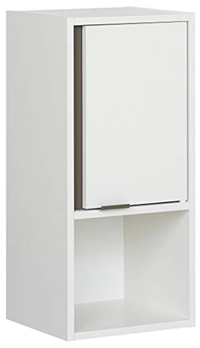 Pelipal Badezimmer Hängeschrank Quickset 337 in Weiß Perl, 32 cm breit | Bad Wandschrank mit 1 Tür und 1 Nische von Pelipal