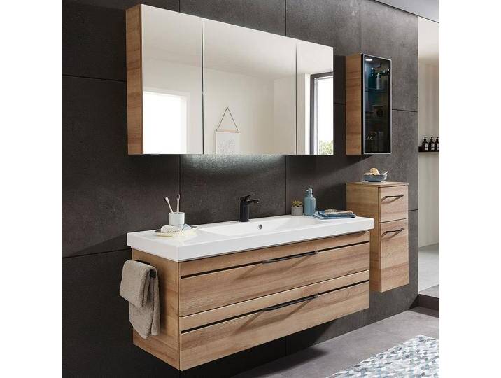 Pelipal Balto Waschtischkombination mit Mineralmarmorwaschtisch 123 cm, Griff V2 und Spiegelschrank 1589264 Pelipal Balto Waschtischkombination mit Mineralmarmorwaschtisch 123 cm, Griff V2 und Spiegelschrank 1589264 von Pelipal