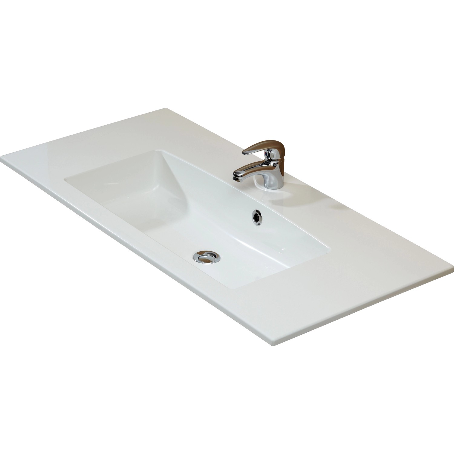 Pelipal Mineralmarmor-Waschbecken 107 cm Trentino Pelipal Mineralmarmor-Waschbecken 107 cm Trentino von Pelipal
