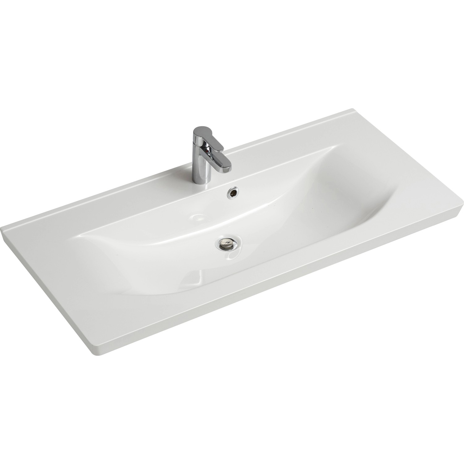 Pelipal Mineralmarmor-Waschbecken 110 cm Trentino Pelipal Mineralmarmor-Waschbecken 110 cm Trentino von Pelipal