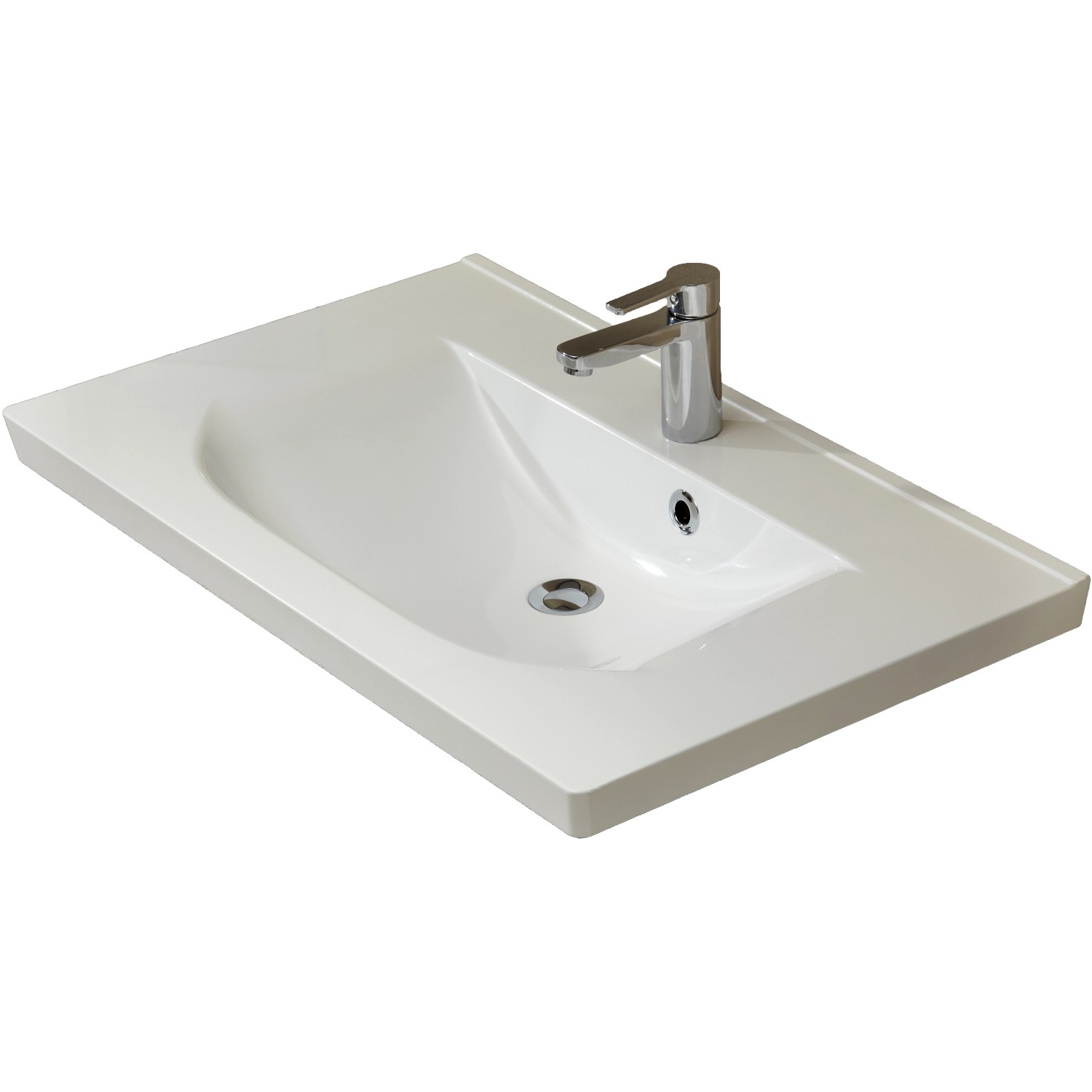 Pelipal Mineralmarmor-Waschbecken 80 cm Trentino Pelipal Mineralmarmor-Waschbecken 80 cm Trentino von Pelipal