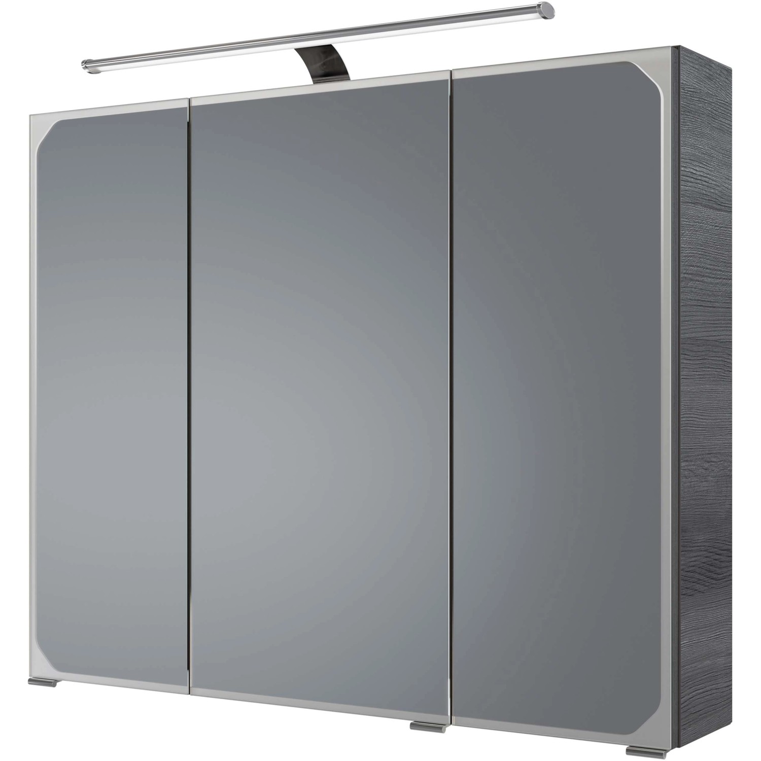 Pelipal Spiegelschrank Quantum 05 Graphit 85 cm mit Softclose Türen von Pelipal