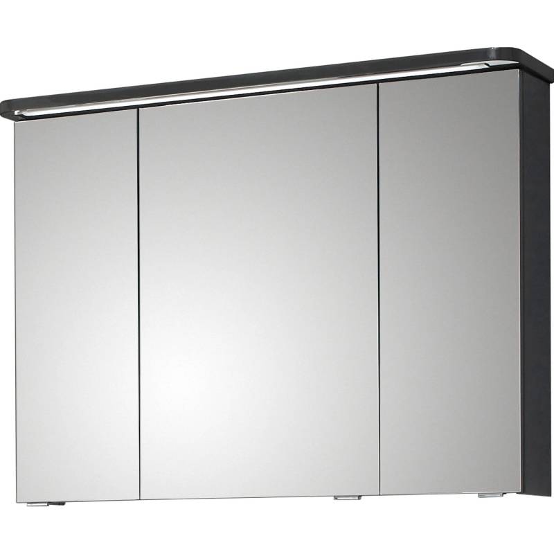 Pelipal Spiegelschrank Serie 4005 Quarzgrau Hochglanz 90 cm von Pelipal