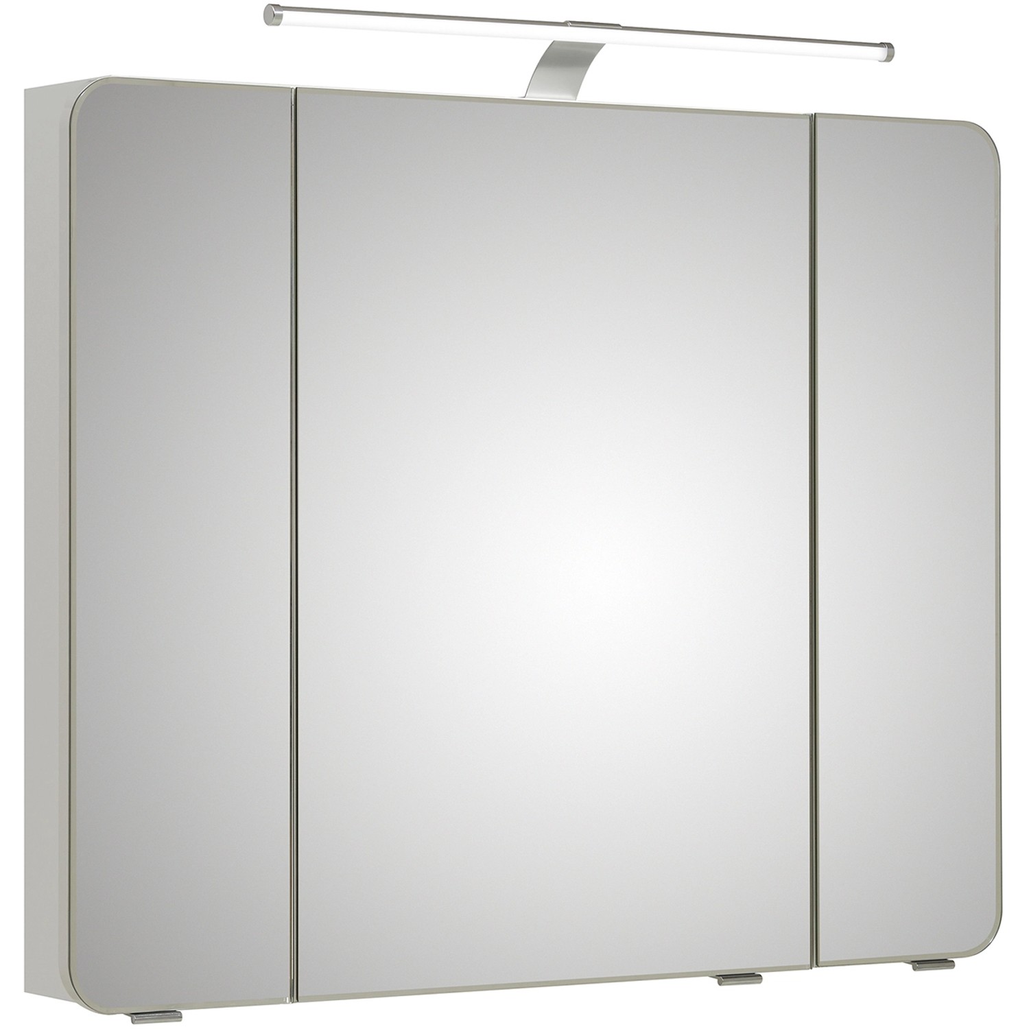 Pelipal Spiegelschrank Serie 4005 Weiß Hochglanz 90 cm mit Softclose Türen von Pelipal