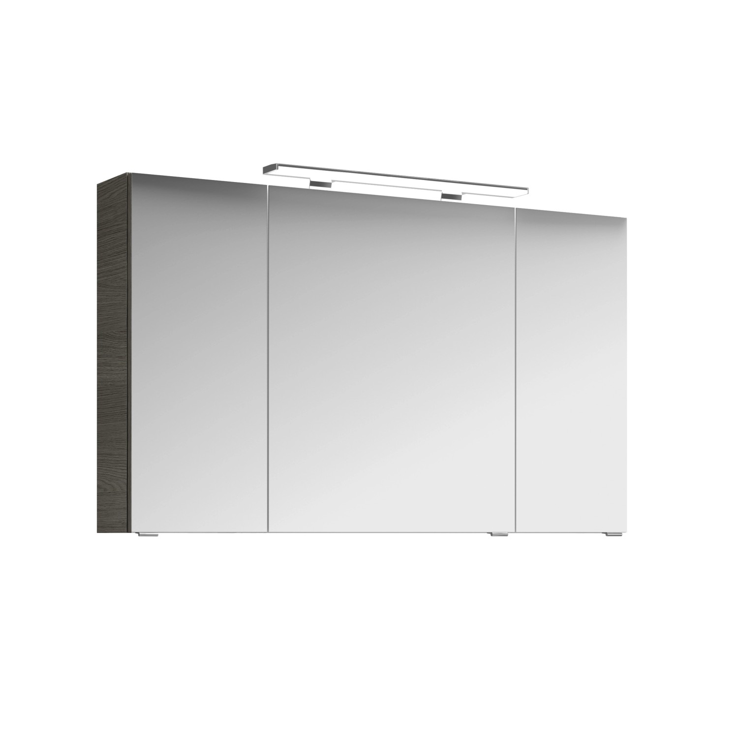 Pelipal Spiegelschrank Serie 4010 Graphit 120 cm mit Softclose Türen von Pelipal
