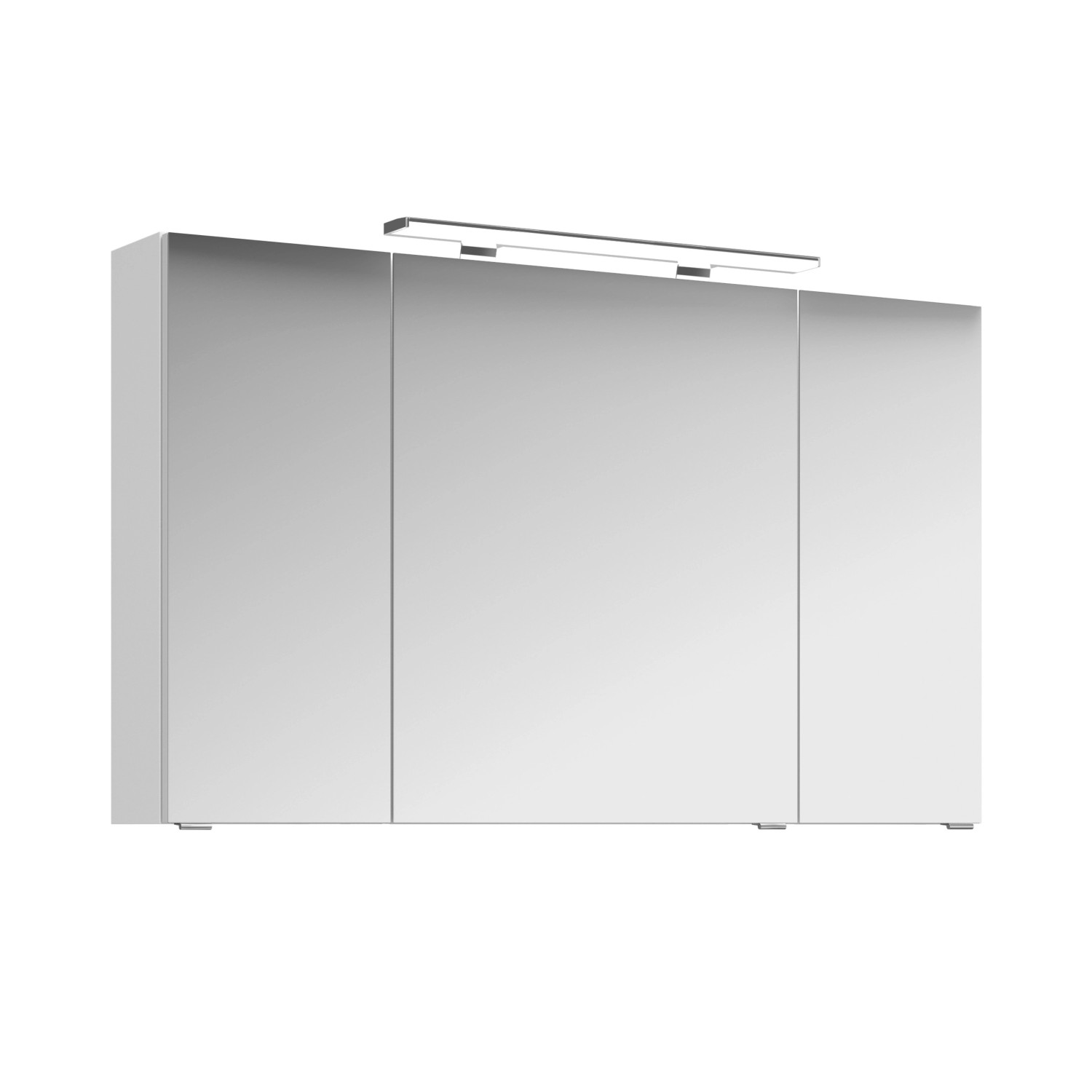 Pelipal Spiegelschrank Serie 4010 Weiß Glänzend 120 cm mit Softclose Türen von Pelipal