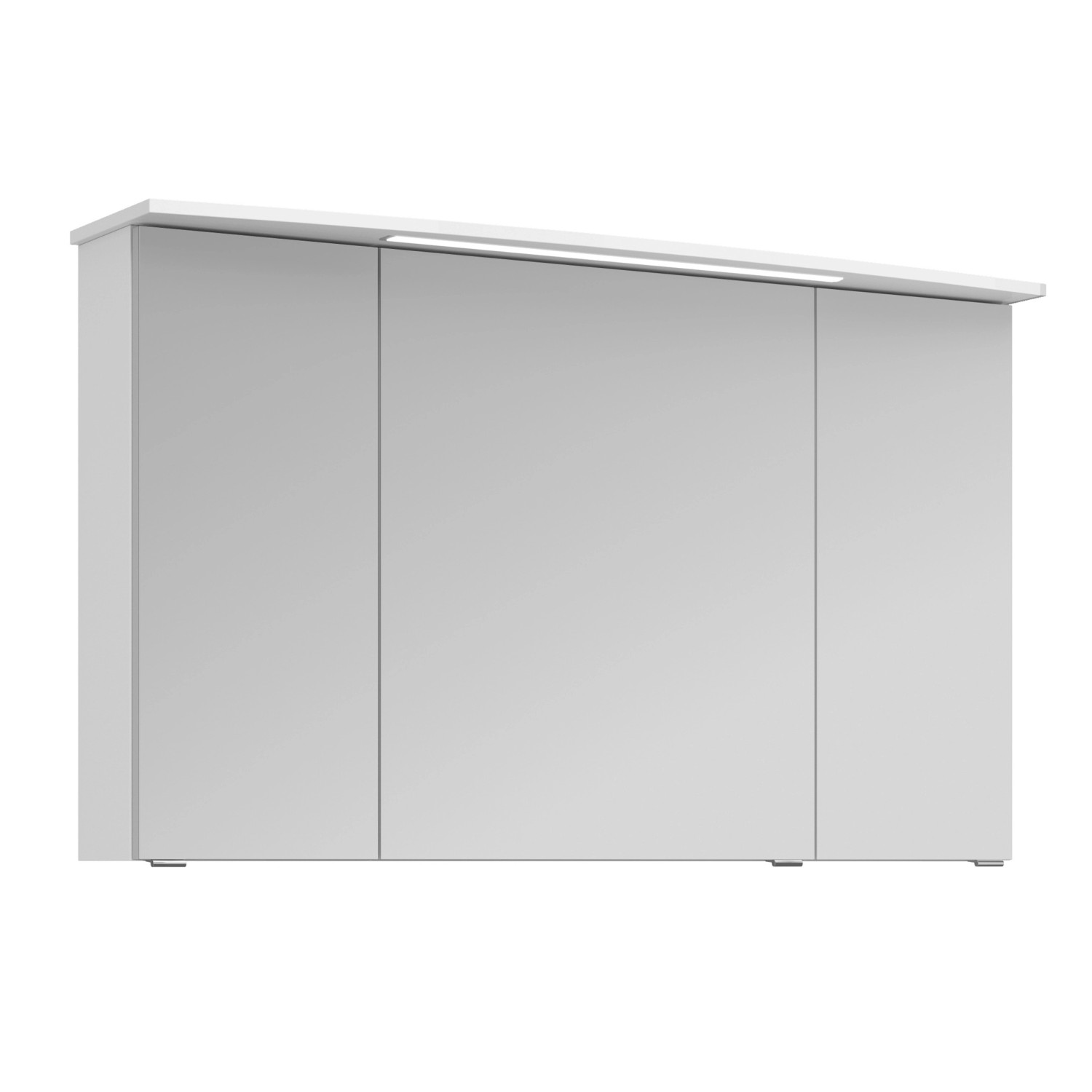 Pelipal Spiegelschrank Serie 4010 Weiß Glänzend 122 cm mit Softclose Türen von Pelipal