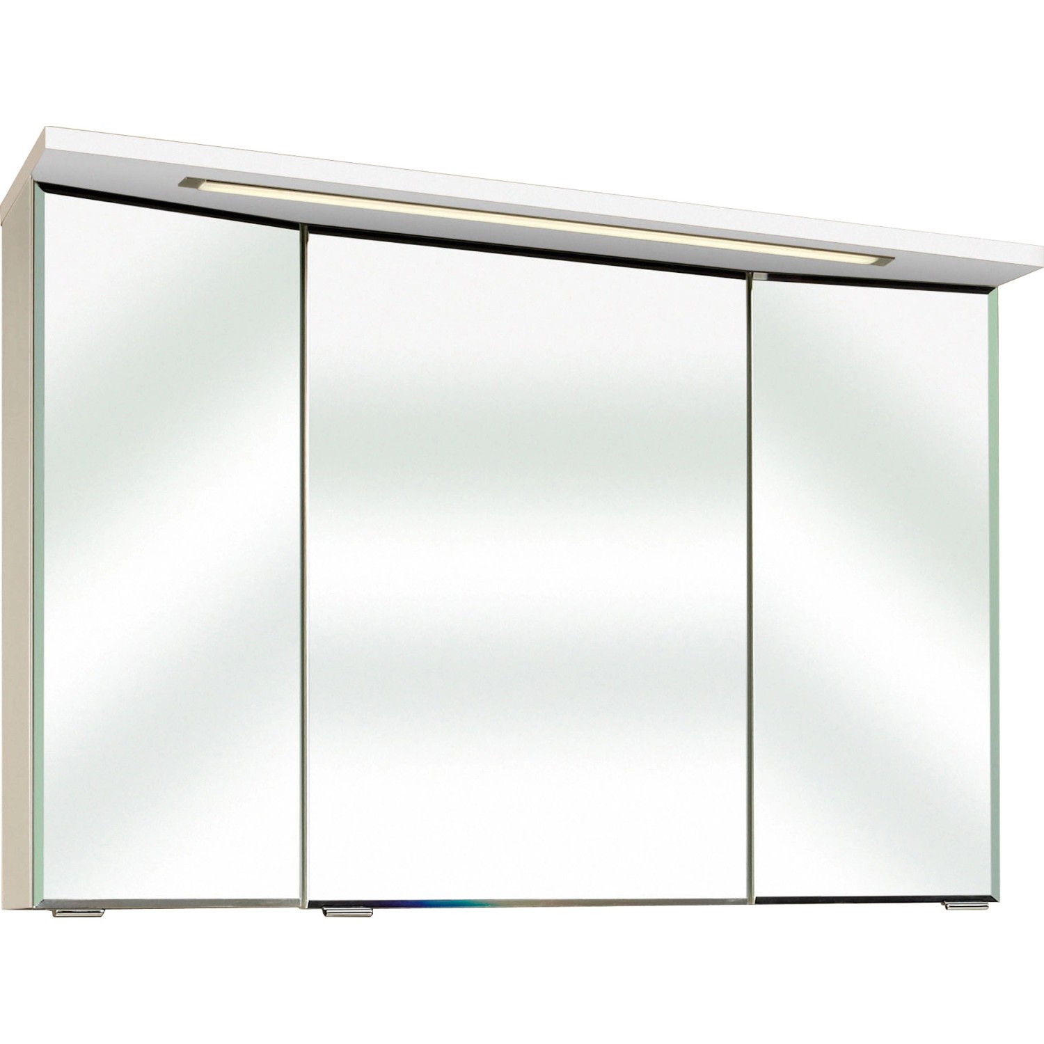 Pelipal Spiegelschrank Trentino Weiß Glänzend 105 cm mit Softclose Türen von Pelipal