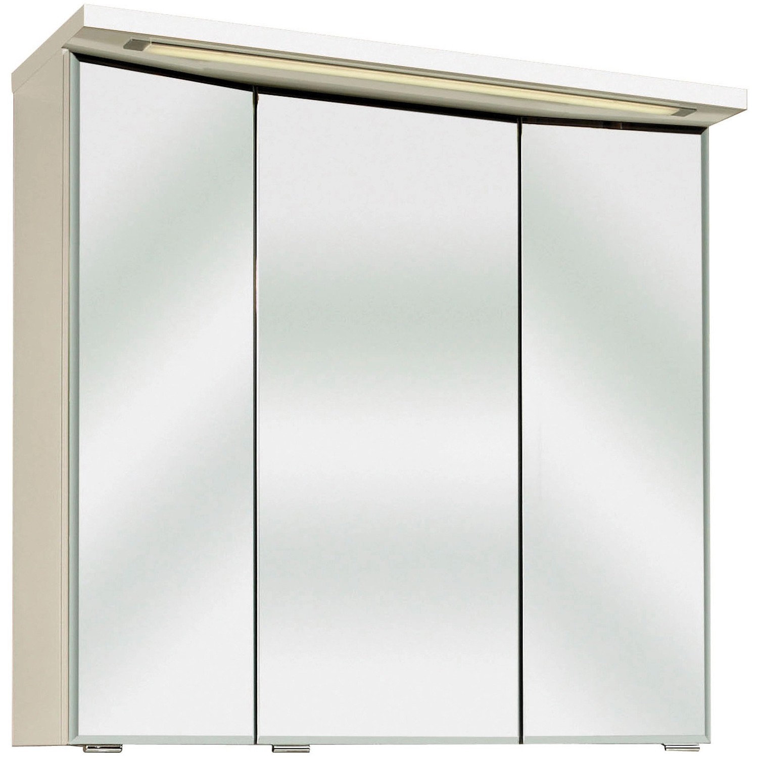 Pelipal Spiegelschrank Trentino Weiß Glänzend 75 cm mit Softclose Türen von Pelipal