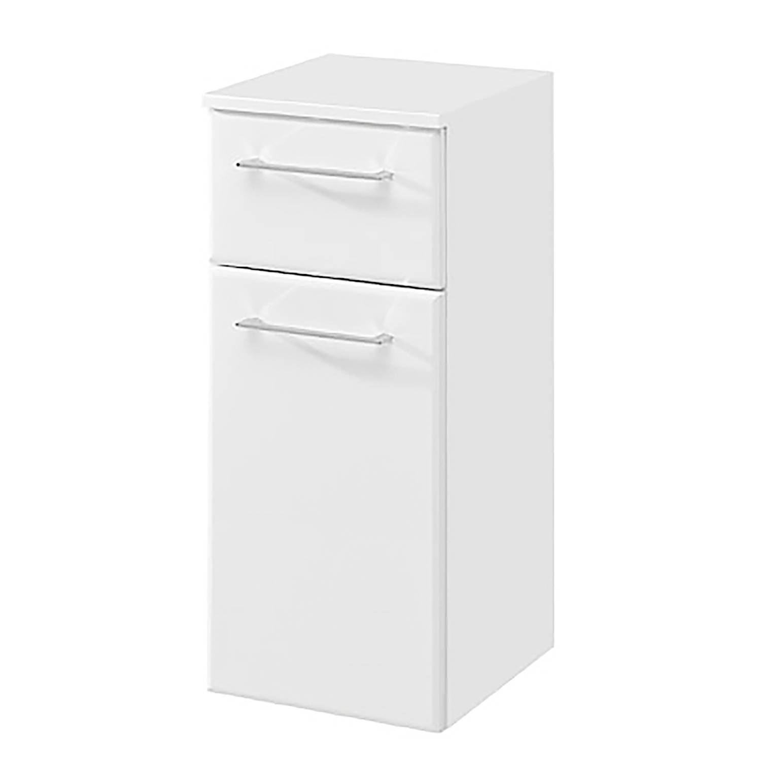 Pelipal Unterschrank Java White Spanplatte Hochglanz Weiß 30x72x33 cm (BxHxT) Modern von Pelipal